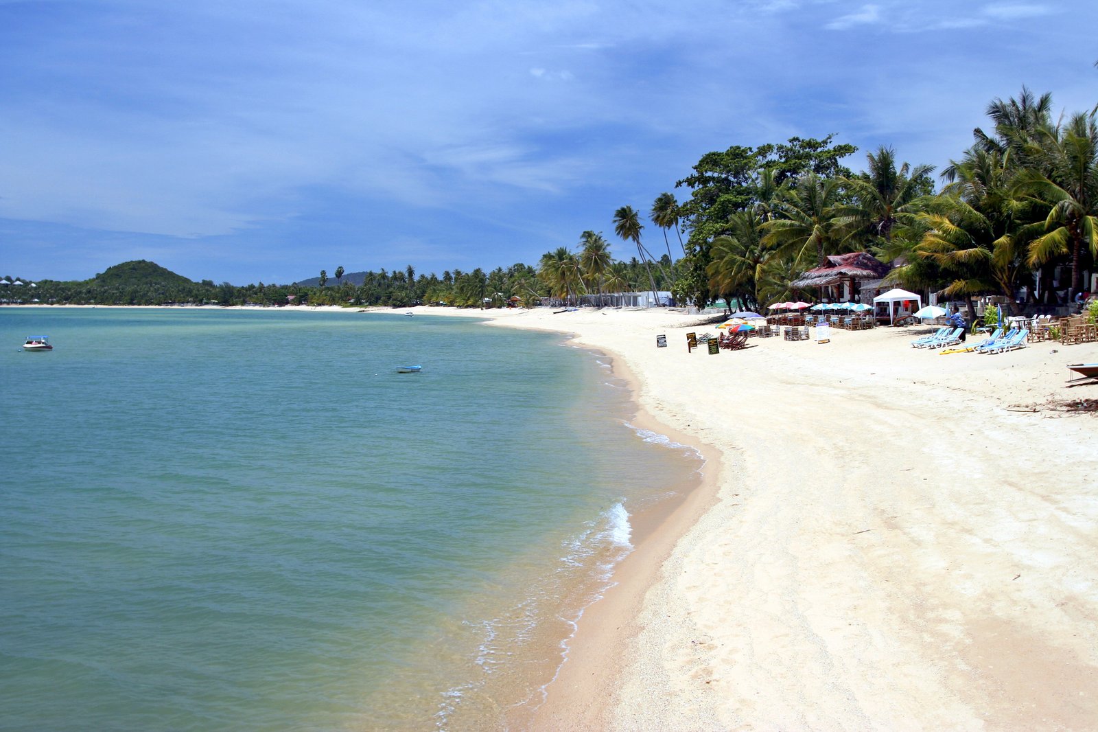 Archive photograph of the Koh Samui coastline