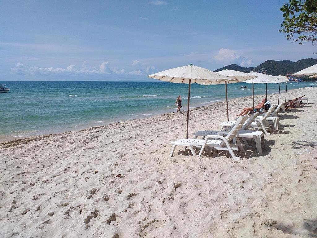 Samui Green Hotel: Great beach access